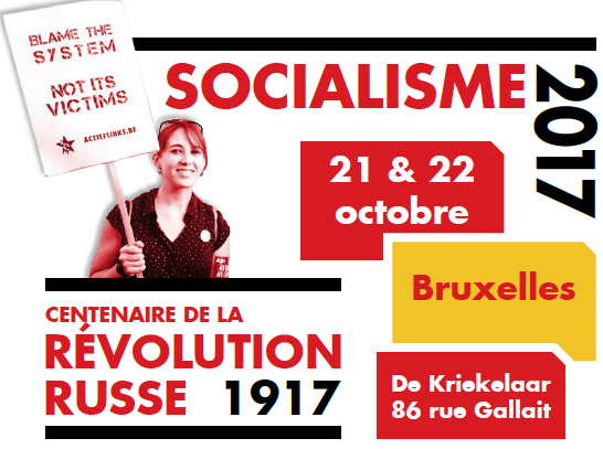 Affiche. Centre Culturel de Kriekelaar. Centenaire de la Révolution Russe 1917. 2017-10-21